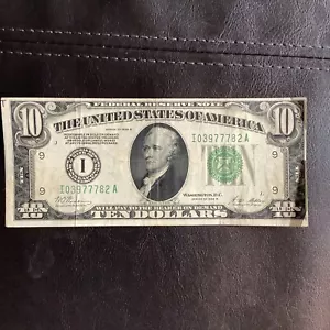 1928B Series Offset Print Bank Of Mpls Minn. Rare FRN Circulated Condition - Picture 1 of 2