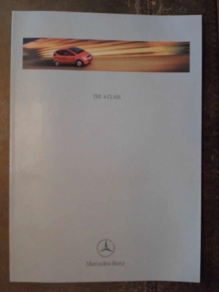 MERCEDES BENZ A CLASS orig 1998 UK Mkt Prestige Sales Brochure - A140 A160 A170 - Image 1 of 1