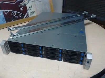 In-Win 14Bay 12Gbps  X10DRH-iT,(2) E5-2690 V4 64GB , AOC 12G IT, 2XSSD, Rails - Image 1 of 2