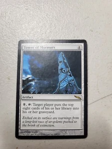 1x MTG Magic the Gathering Tower of Murmurs (268/306) Mirrodin MP Free Shipping - Picture 1 of 2