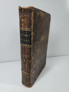 Antik 1841 Thomas Moore's Works poetische Werke Leder Philadelphia C. Sherman - Bild 1 von 18