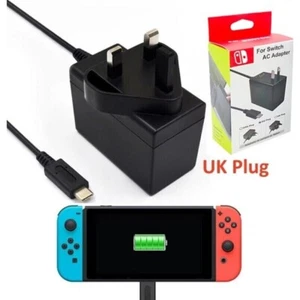 Switch Quick Charger for Nintendo Switch Lite AC Adapter Power Supply C-Cable - Picture 1 of 14