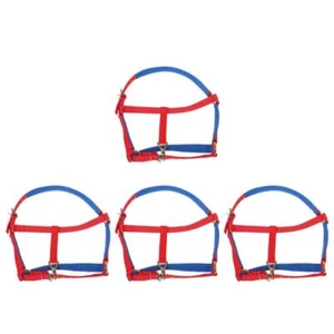 4 Stück verstellbares Pferdehalfter, praktisches Pferdehalfter, - Bild 1 von 12