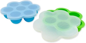 2 Pack Silicone Egg Bites Molds, Reusable Egg Bites Pan with Lid - Picture 1 of 12