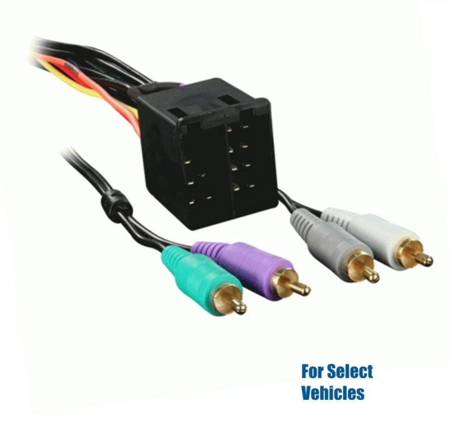 Автомобильная стереосистема радио установка жгут проводов штепсельная вилка для некоторых Land Rover + Mercedes с усилителем - Изображение 1 из 1