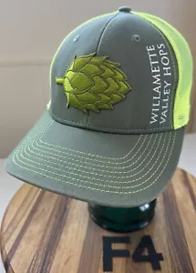 NUEVO SIN ETIQUETAS SOMBRERO PARA ELABORAR CERVEZA WILLAMETTE VALLEY HOPS VERDE/AMARILLO CORREA F4 - Imagen 1 de 3