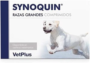 Vetplus Synoquin EFA - Suplemento para perros razas grandes, 120 Comprimidos - Imagen 1 de 1