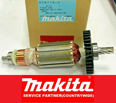 Genuine New Makita ARMATURE ASSY 516174-2 For 8406C 240v Diamond Core Drill • 52.86£