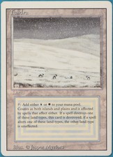 Tundra Revised HEAVILY PLD Land Rare MAGIC GATHERING CARD (ID# 242903) ABUGames