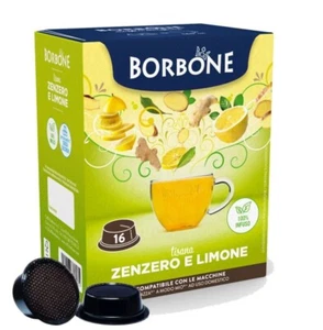 288 Kapseln A Modo Mio Kaffee Bourbon Kräutertee Ingwer und Zitrone Lösliche Getränke - Bild 1 von 24