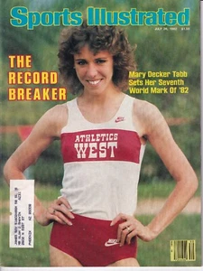 Sports Illustrated July 26, 1982 Mary Decker Tabb - Picture 1 of 2