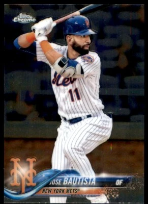 2018 Topps Chrome Update #HMT51 Jose Bautista - Image 1 of 2