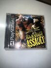 WCW Backstage Assault PS1 PlayStation 1 CIB completo con scheda Reg disco pulito