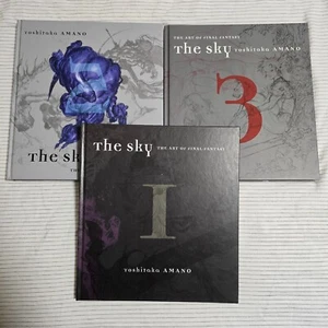 The Sky The Art of Final Fantasy Set Yoshitaka Amano - Picture 1 of 24