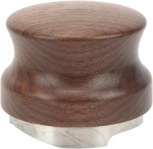 51mm Coffee Distributor Adjustable Depth Espresso Tamper With Walnut Wood Handle - Picture 1 of 13