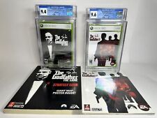 The Godfather and Godfather 2 (Microsoft Xbox 360) New Sealed Graded 9.4 9.6 A+
