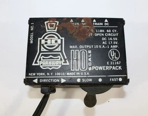 PARKWAY HO SCALE MODEL NO. 1 CONTROLLER HOBBY TRANSFORMER - Picture 1 of 1