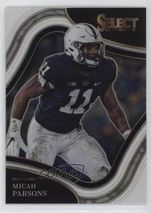 2022 Panini Select Draft Picks Field Level White Prizm /35 Micah Parsons #176 - Foto 1 di 3