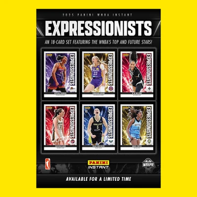 (18) 2025 Panini Instant Basketball - WNBA EXPRESSIONISTS SP - Complete Set - RC - Image 1 of 4