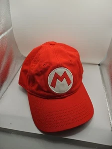 Official Nintendo Super Mario Bros Sportige Hat/Cap SnapBack Adjustable Red - Picture 1 of 3