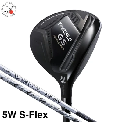 HONMA Golf Tour World GS PROTOTYPE 5 Fairway Wood 5W VIZARD ZF5 Graphite S-Flex - Image 1 of 4