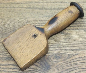 UNMARKIERTER HOLZREIFENFAHRER-KOOPER-PRIMITIV-FASS-ANTIKES HANDWERKZEUG - Bild 1 von 2