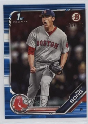 2019 Bowman Draft Blue /150 Noah Song #BD-99 - Image 1 of 2