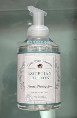 Clean Home Fragrances ~ EGYPTIAN COTTON Dye-Free Aloe Foaming HAND SOAP 592ml - Image 1 of 3