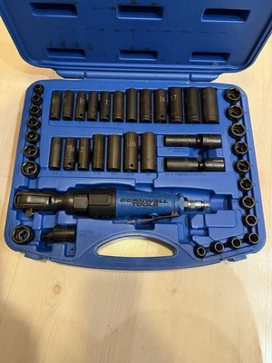 Cornwell TSI242SS - 42 件 3/8 英寸驱动公制和 SAE 电源超级套装,6 点 — 第 1/2 张图片