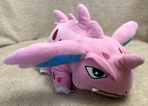 Pokemon Center Fit Plush Doll  Nidorino 10" Poison Pin Kanto JP USED - Picture 1 of 10