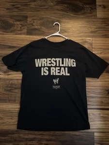 Authentic Travis Scott Cactus Jack x WWE Wrestling Is Real Size Large T-Shirt L - Picture 1 of 9