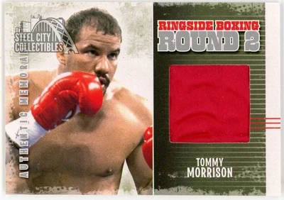 Tommy Morrison 2011 ITG Ringside Boxing Silver Trunks Card #AM-41 - Image 1 of 2