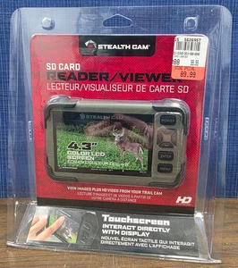 Stealth Cam STC-CRV43X HD SD Card Reader and Viewer w/ 4.3" LCD Touch Screen - Picture 1 of 5