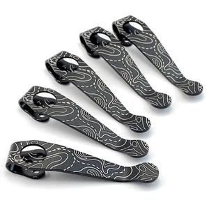Clip trasero de bolsillo de titanio para cuchillo plegable Spyderco serie C81 paramilitar 2 - Imagen 1 de 6