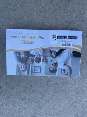 WiFi Digital Picture Frame 10.1 Inch, IPS Touch Screen Smart Cloud Digital Photo - Image 1 of 2