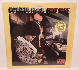 ROBERTA FLACK FiRST TAKE 1969 ViNYL LP RECORD ALBUM IN SHRINK w/ HYPE STiCKER - Picture 1 of 9