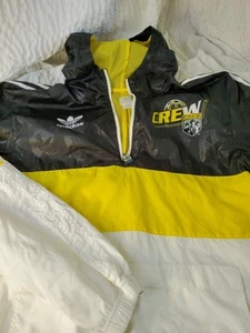 Vintage Rare 90's OG Adidas 3-Stripe COLUMBUS CREW Full Zip Windbreaker Jacket Men M - Bild 1 von 12