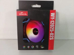 Lot of 5 New Snowfan 120 mm Computer Case RGB Fan Cooling Fan Gray WY-12025-02S - Picture 1 of 3