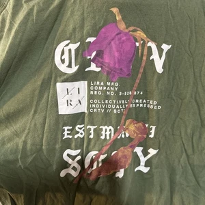 Lira Rose Shirt XL Green - Picture 1 of 7