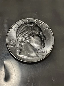 A 2023 Misprinted 25c Coin “in Cod We Trust” Instead Of “In Got We Trust” - Picture 1 of 2
