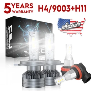 Faros antiniebla LED de haz alto/bajo para Honda Fit 2006-2013 2014-2020 M9 - Imagen 1 de 16