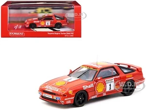 Damaged Case TOYOTA SUPRA TURBO MA70 #1 BTCC 1/64 TARMAC WORKS T64-064-88BTC01 - Picture 1 of 2