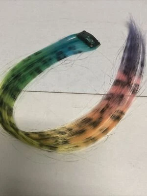 1 PIC CLIP DE ALTA LUZ EN PLUMAS SINTÉTICAS DE IMITACIÓN 16" EXTENSIÓN DE CABELLO COLOR MIXTO. Foto 1 de 4