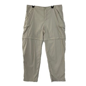 Columbia Convertible Hiking Pants Omni-Shade Cargo Outdoor XL - Picture 1 of 13