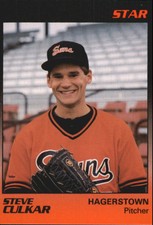 1989 Hagerstown Suns Star #4 Steve Culkar
