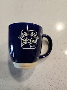 Bethel University Alumni Coffee Club 2005 Mug Blue M Ware College Tea - Picture 1 of 4