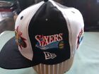 New Era Philadelphia 76ers Fitted 3d Embroidered Logos Size 7.1/8