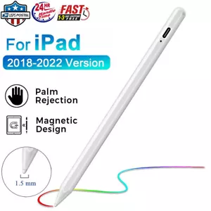 For Apple Pencil iPad 9/8/7/6th Gen, Air 5/4/3, iPad Pro 2018-2022 Stylus Pencil - Picture 1 of 12