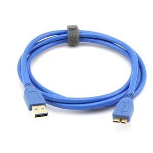 1M USB 3.0 Type A to Micro-B Cable FOR WESTERN DIGITAL WD SEAGATE TOSHIBA - Picture 1 of 6