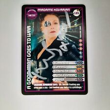 Signed Doctor Who Monster Invasion Trading Cards - Genuine Autographs